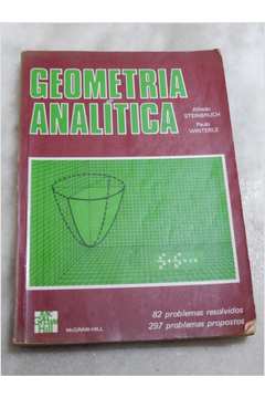 Livro: Geometria Analítica - Alfredo Steinbruch / Paulo Winterle ...