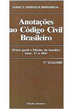 Anotações ao Código Civil Brasileiro Vol. 1