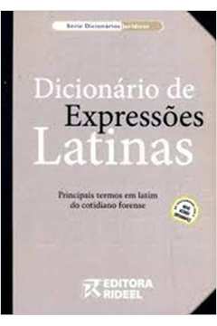 Dicionario de Expressoes Latinas
