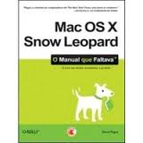 Mac os x Snow Leopard o Manual Que Faltava