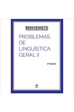 Problemas de Linguística Geral- 2 Volumes