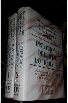 Instituições de Direito do Trabalho 2 Volumes