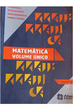 Matemática - Volume único