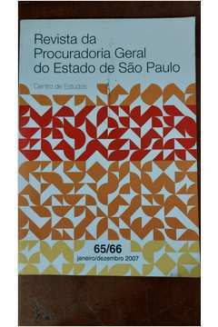Revista da Procuradoria Geral do Estado de São Paulo