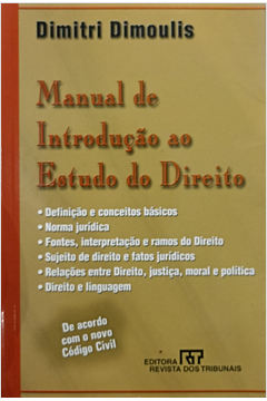 Livro: Manual De Introdução Ao Estudo Do Direito - Dimitri Dimoulis ...