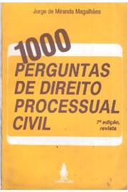 1000 Perguntas de Direito Processual Civil