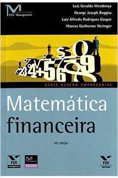 Matematica Financeira Serie Gestao Empresarial
