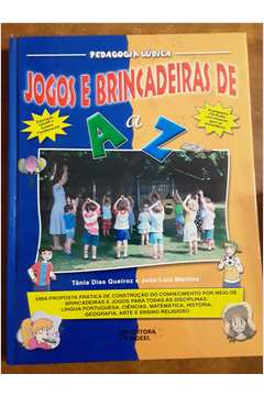 Livro de jogos e brincadeiras, atletismo e ginastic