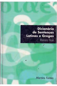 Dicionário de Sentenças Latinas e Gregas