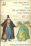 On Ne Badine Pas Avec Lamour