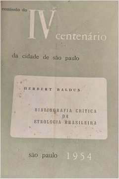 Bibliografia Crítica da Etnologia Brasileira
