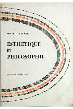 Esthetique et Philosophie