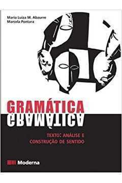 Gramática - Texto Análise e Construção de Sentido