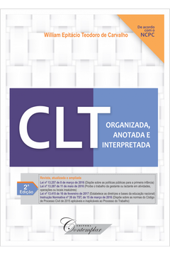 Clt Organizada, Anotada e Interpretada