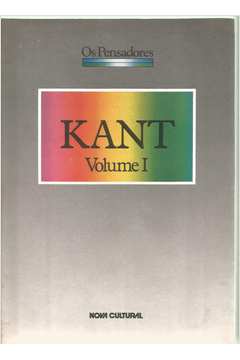 Sebo do Messias Livro - Kant - Os Pensadores