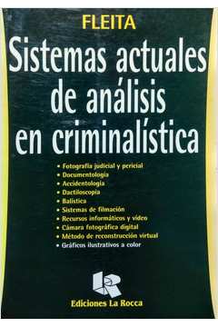 Sistemas Actuales de Análisis En Criminalistica