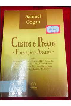 Análise de Custos e Formação de Preços - Ribeirão Preto