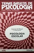 Psicologia Escolar - Temas Básicos de Psicologia Volume 1
