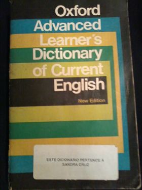 Oxford Advanced Learners Dictionary of Current English
