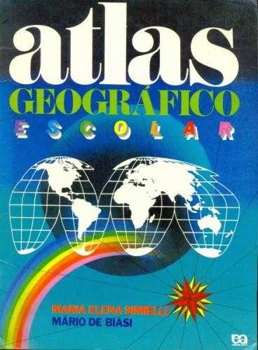 Livro: Atlas Geografico Escolar - Maria Elena Simielli | Estante Virtual