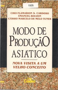 Livro Modo de Produ o Asi tico Ciro Flamarion S. Cardoso