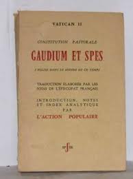 Report on gaudium et spes