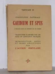 Livro: Constitution Pastorale Gaudium et Spes - Vatican II