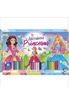 Meu Incrivel Livro-Kit Brilhante Para Colorir: Adoraveis Princesas