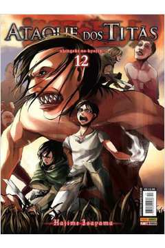 Livro Ataque dos Titãs Vol. 1 de Hajime Isayama pela Panini Brasil (2021)