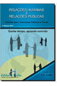 Relações Humanas e Relações Públicas - Audiolivro - 1 Cd
