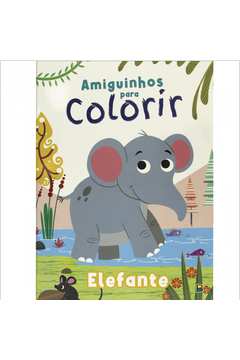 Amiguinhos Para Colorir- Elefante