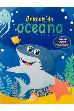 Animais do Oceano - Livro de Colorir