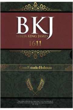 Biblia King James 1611 - Com Estudo Holman - Preta