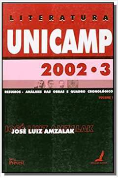 LITERATURA UNICAMP 2002 E 2003 - VOL. 1