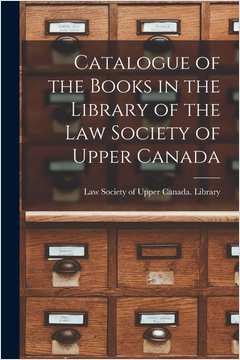 Catalogue of the Books in the Library of the Law Society of