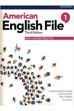 American English File 1 - Student Book With Online Practice - 3Rd Ed.