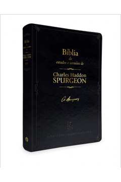 BÍBLIA DE ESTUDOS E SERMÕES DE C. H. SPURGEON - NOVA VERSÃO TRANSFORMADORA