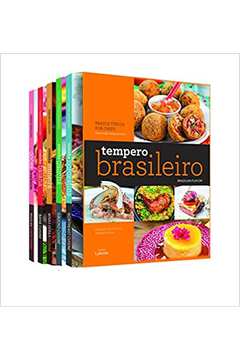 Box Tempero Brasileiro Bilíngue: 5 Volumes