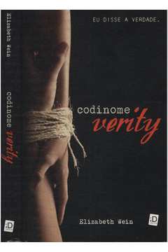 Codinome Verity (Em Portugues do Brasil): Elizabeth Wein: 9786586015713:  : Books
