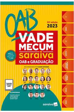 VADE MECUM SARAIVA OAB E GRADUAÇÃO   24ª EDIÇÃO 2023