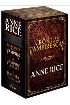 Box Especial Cronicas Vampirescas – Anne Rice (3 Livros Capa Dura + Brindes)