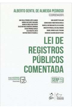 Lei De Registros Publicos Comentada - 1ª Ed