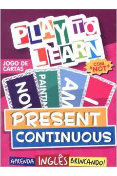 Aprenda Inglês Brincando - Jogo de Cartas - Verbo To Be - Play To