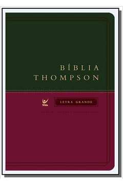 BIBLIA THOMPSON AEC - LETRA GRANDE - CAPA VERDE 01