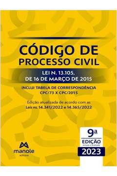CÓDIGO DE PROCESSO CIVIL - 2023