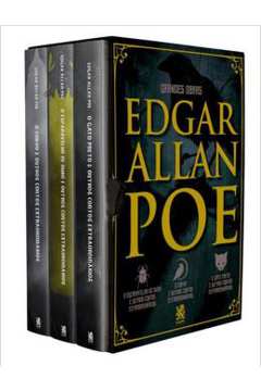 Grandes Obras De Edgar Allan Poe - Box Com 3 Livros