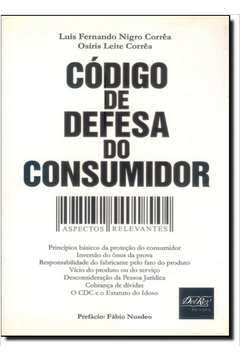 CODIGO DE DEFESA DO CONSUMIDOR - ASPECTOS RELEVANTES