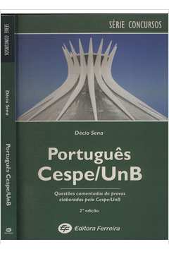 Livro: Portugues Cespe Unb - Decio Sena | Estante Virtual