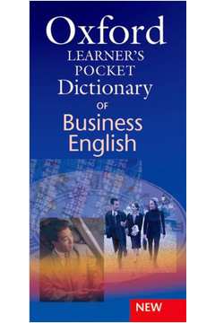 OXFORD LEARNER´S POCKET DICTIONARY OF BUSINESS ENGLISH