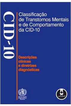 CID-10 - CLASSIFICACAO TRANSTORNOS MENTAIS E DE COMPORTAMENTO DA CID